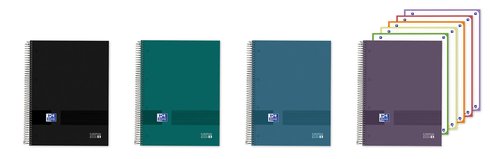 BLOC OXF. EU.BOOK 5 A4 120h HZ. NEUTROS - Pack de 5 unidades