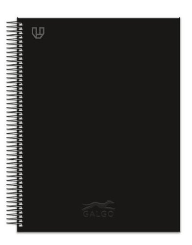 BLOC GALGO A5+ 80h 100g CD.5 NEGRO - Pack de 5 unidades