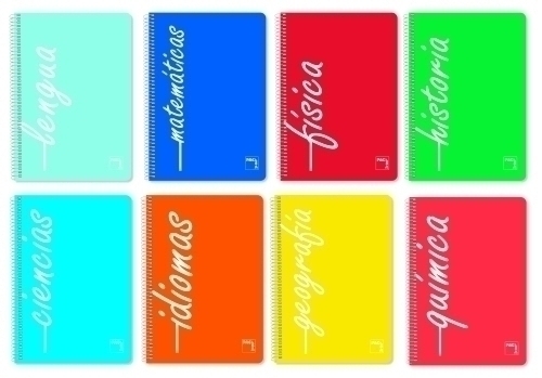 BLOCK PACSA ASIGNAT. 4º 80h CD.4 SURTIDO - Pack de 8 unidades - Color no elegible