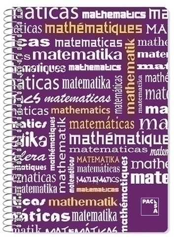 BLOCK PACSA ASIGNAT. Fº 80h CD.4 MATEMAT - Pack de 4 unidades