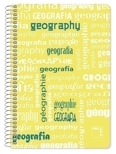 BLOCK PACSA ASIGNAT. 4º 80h CD.4 GEOGRAF - Pack de 4 unidades