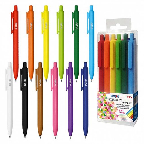 BOLIGRAFO DOHE SOFT TOUCH C. VIVOS B/12