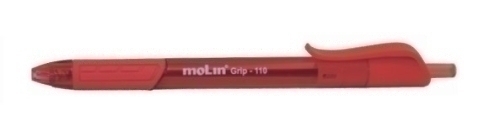 BOLIG.MOLIN RETRACTIL ROJO - Pack de 12 unidades