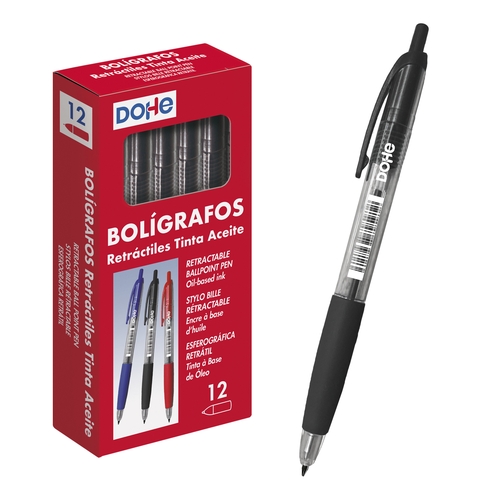 BOLIG. DOHE RT. 1.0 NEGRO - Pack de 12 unidades