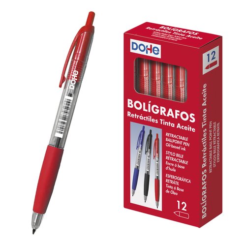 BOLIG. DOHE RT. 1.0 ROJO - Pack de 12 unidades