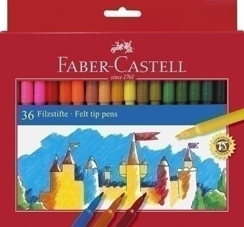 ROTULADOR FABER-CASTELL CAJA 36