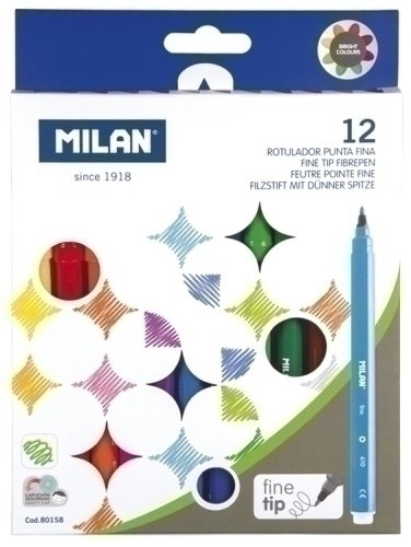 ROTULADOR MILAN 610 ESTUCHE DE 12 - Pack de 12 unidades