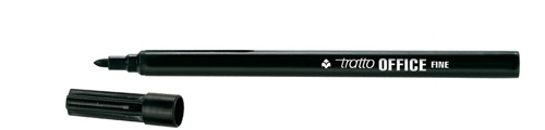ROTUL.TRATTO OFFICE FINE NEGRO