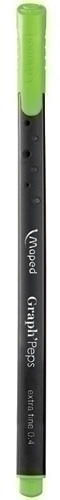 ROTUL.MAPED GRAPH PEPS VERDE MANZANA - Pack de 12 unidades