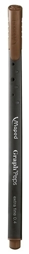 ROTUL.MAPED GRAPH PEPS WOODY BROWN - Pack de 12 unidades