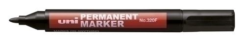 ROTUL.UNI NO.320F MARKER 3,0 mm NEGRO - 198085000 - 1 unidad