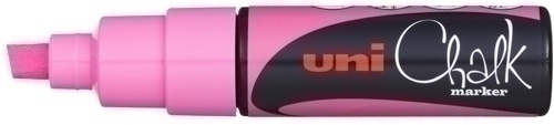 Pack 6 Unid. ROTUL.UNIBALL CHALK MARKER PWE-8K ROSA 140137000