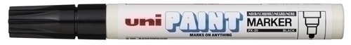Pack 12 Unid. MARCADOR UNI-BALL UNI PAINT PX-20 NEGRO 545616000