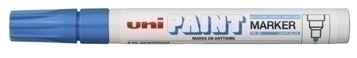Pack 12 Unid. MARCADOR UNI-BALL UNI PAINT PX-20 AZULCL 545541000