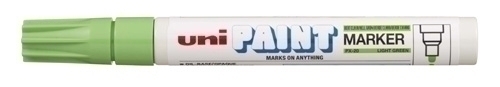 Pack 12 Unid. MARCADOR UNI-BALL UNI PAINT PX-20 VERDE 545525000