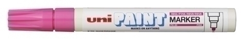 Pack 12 Unid. MARCADOR UNI-BALL UNI PAINT PX-20 ROSA 545574000