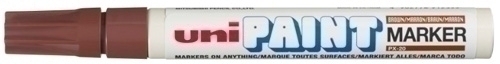 Pack 12 Unid. MARCADOR UNI-BALL UNI PAINT PX-20 MARRON 545590000
