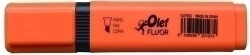 ROTUL.FLUOR OLEF NARANJA