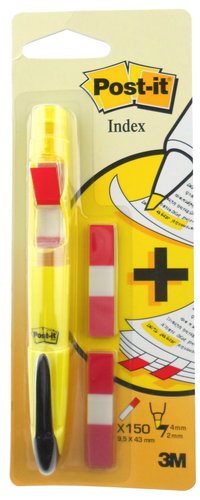 ROTUL.FLUOR 3M POST-IT AMARILL.+ 3 INDEX