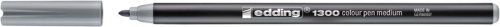 ROTUL.EDDING 1300 GRIS PLATA - Pack de 5 unidades