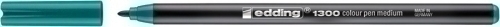 ROTUL.EDDING 1300 VERDE LAUREL - Pack de 5 unidades
