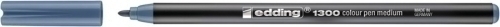 ROTUL.EDDING 1300 GRIS AZULADO - Pack de 5 unidades