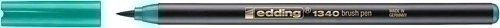 ROTUL.EDDING 1340 BRUSHPEN VERDE - Pack de 10 unidades