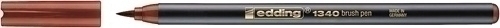 ROTUL.EDDING 1340 BRUSHPEN MARRON - Pack de 10 unidades