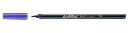ROTUL.EDDING 1340 BRUSHPEN VIOLETA - Pack de 10 unidades