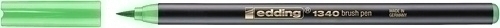 ROTUL.EDDING 1340 BRUSHPEN VD.CLARO - Pack de 10 unidades