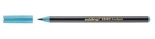 ROTUL.EDDING 1340 BRUSHPEN TURQUESA - Pack de 10 unidades