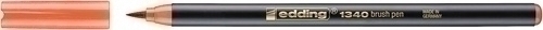ROTUL.EDDING 1340 BRUSHPEN MANDARINA - Pack de 10 unidades