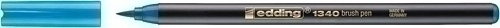 ROTUL.EDDING 1340 BRUSHPEN AZ.CELESTE - Pack de 10 unidades