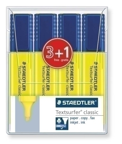 ROTUL. FLUOR. TEXTSURFER ESTUCHE 4 AMA