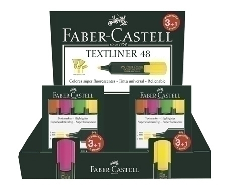 ROTUL.FLUOR FABER CASTELL EXP.DE 60+20