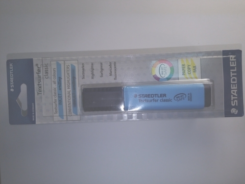 MARCAD.FLUOR STAED.364 TXSF.BLIST.1 AZUL - Pack de 10 unidades