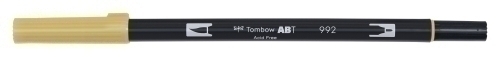 ROTULADOR TOMBOW DOBLE PUNTA PINC. ARENA - Pack de 6 unidades