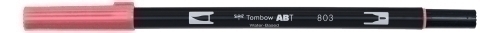 ROTULADOR TOMBOW DOBLE PUNTA PINC. ROSA - Pack de 6 unidades