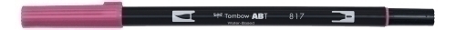 ROTULADOR TOMBOW DOBLE PUNTA PINC. MALVA - Pack de 6 unidades