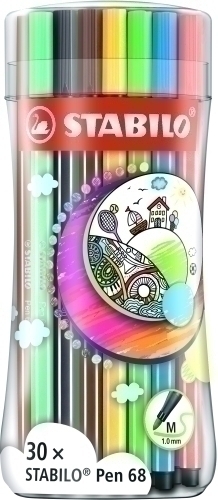 ROTUL.STABILO POINT 68 SLEEVE E/30 - Pack de 5 unidades