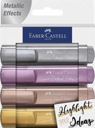 ROTUL.FLUOR FABER CASTELL 1546 MET.P/4