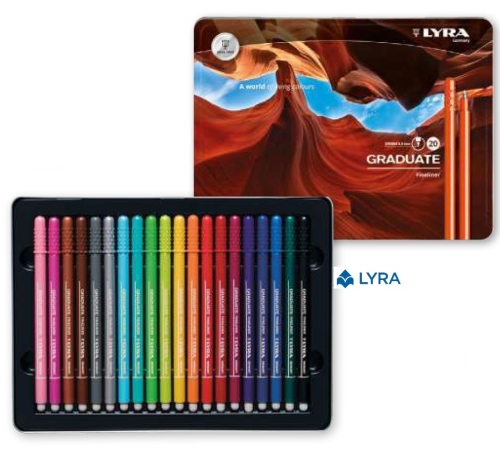 ROTUL.LYRA GRADUATE FINELINER EST.20 - Pack de 4 unidades