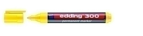 ROTUL.EDDING 300 AMARILLO