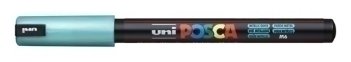 ROTUL.UNI-POSCA PC-1MR VERDE METALICO