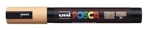 ROTUL.UNI-POSCA PC-5M NARANJA CLARO