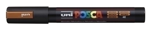 ROTUL.UNI-POSCA PC-5M BRONCE METALICO