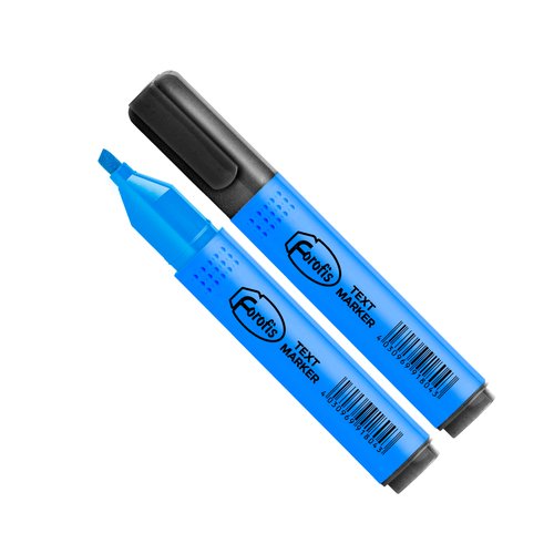 ROTULADOR FLUOR FOROFIS AZUL - Pack de 12 unidades