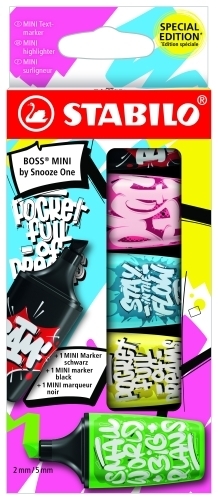 EST 5 MARCAD STABILO BOSS MINI BY SNOOZE ONE