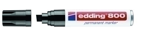 Pack 5 Unidf. ROTUL.EDDING 800 NEGRO 80001