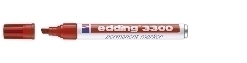 ROTULADOR EDDING MARCADOR 3300-02 Pack 10 Unid.